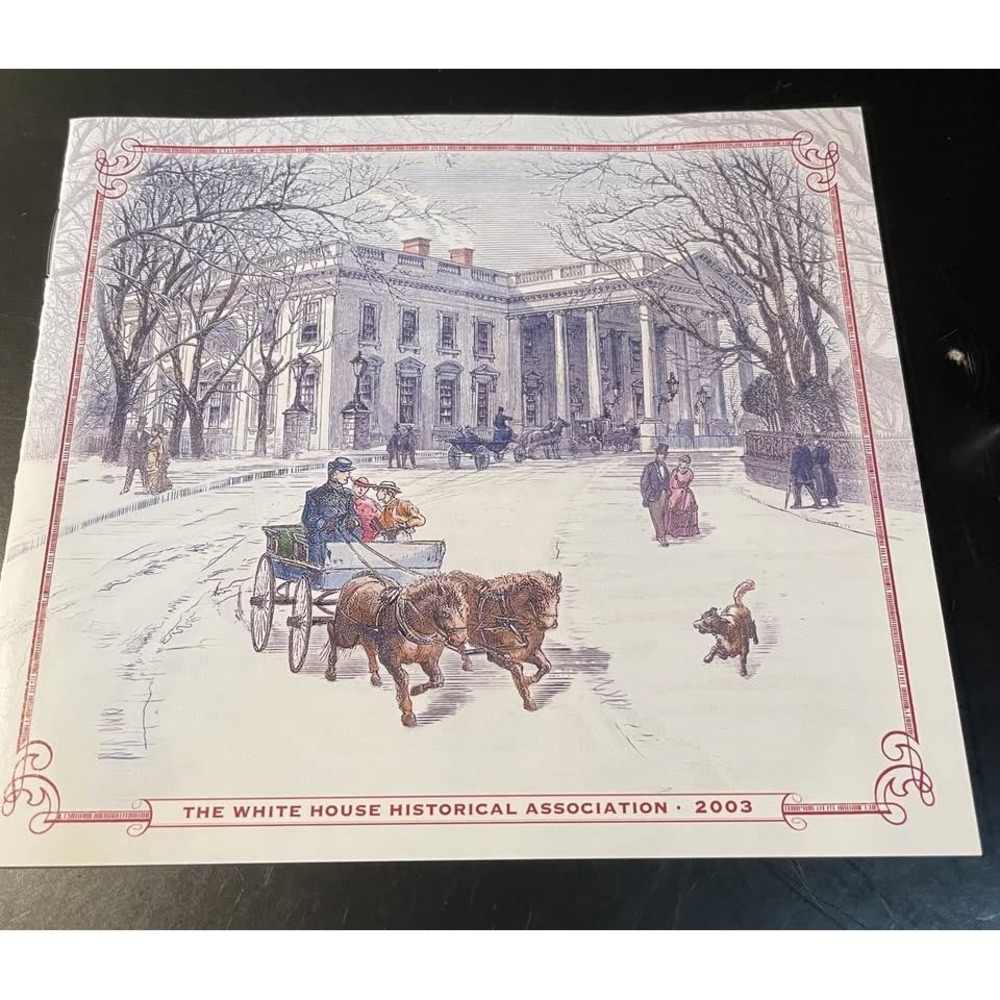 White House Historical Association 2003 Christmas Ornament w/ Box & Insert - Picture 4 of 6